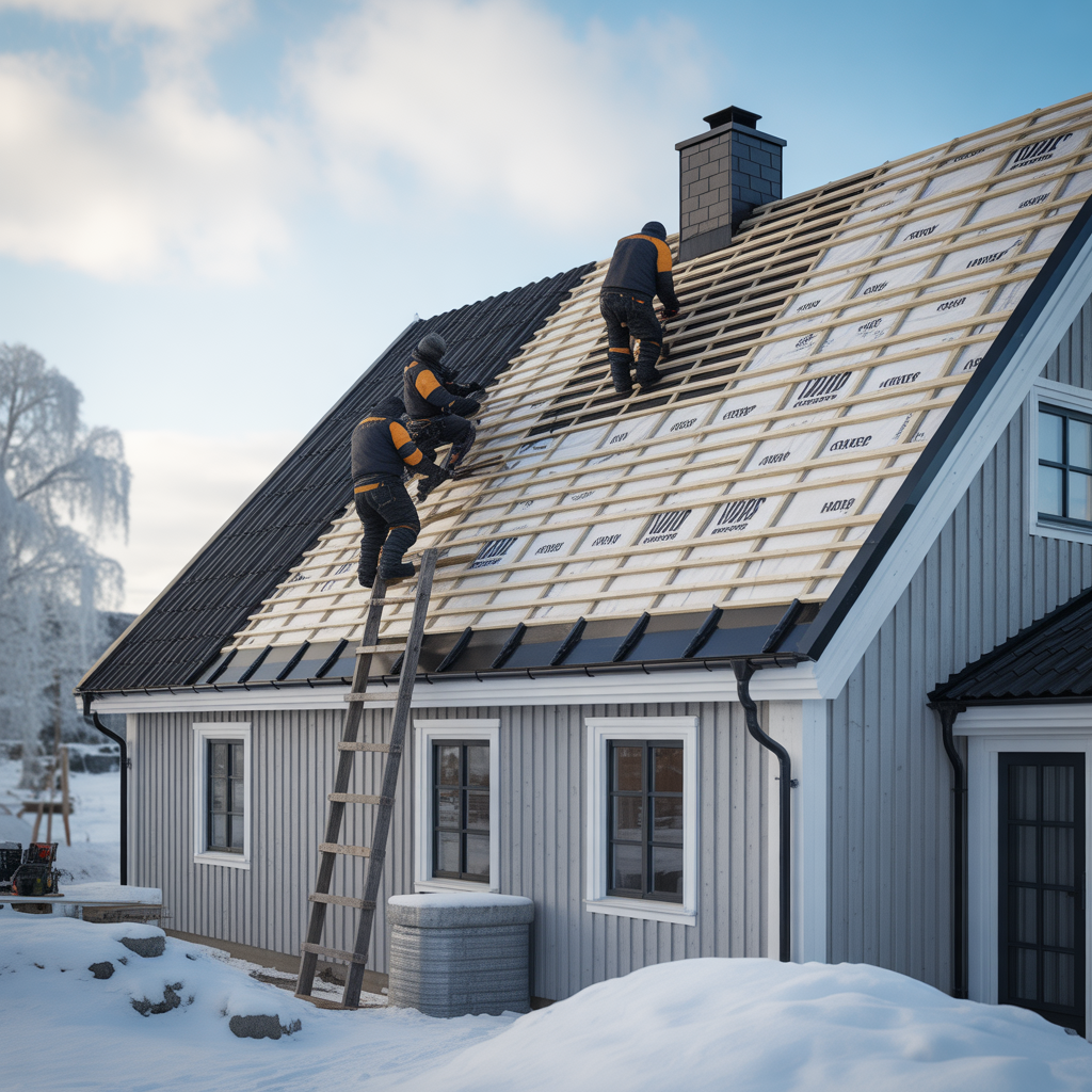 6.Taklaggning for vinterklimat Vad du bor tanka pa nar det ar kallt ute