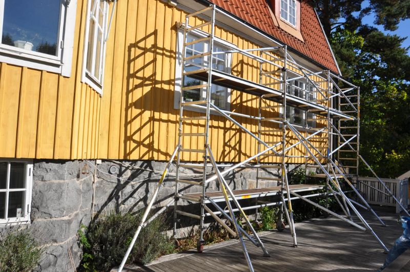 Fasadbyte & Renovera Putsfasad