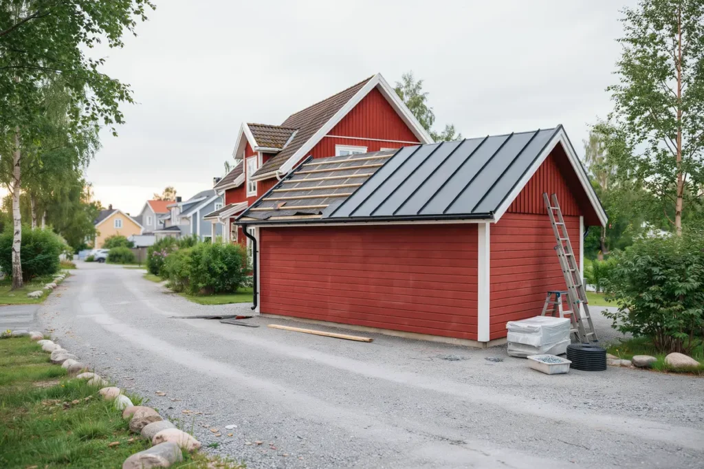 byta garagetak s planerar du r tt l sning f r h llbarhet funktion och utseende